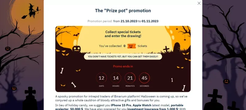 Binarium in Argentina Prize pot Binarium in Argentina Prize pot