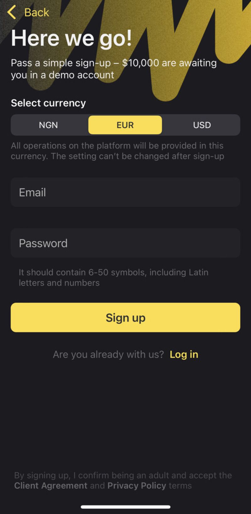 Binomo in France Mobile App Binomo in France Mobile App