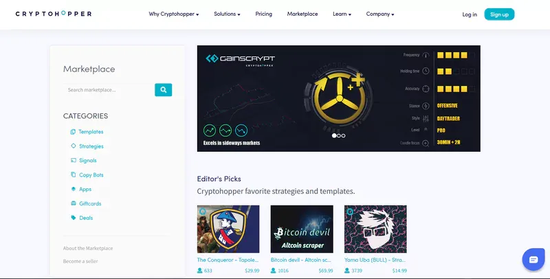 Що таке Cryptohopper? Що таке Cryptohopper?