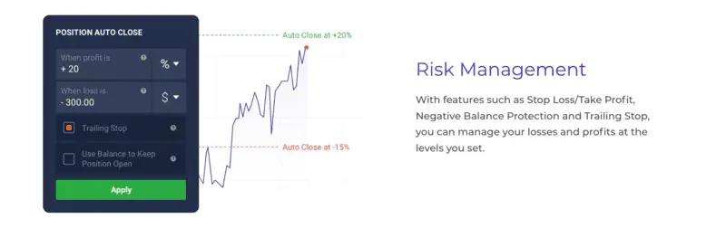 Create an account using the IQ Option app