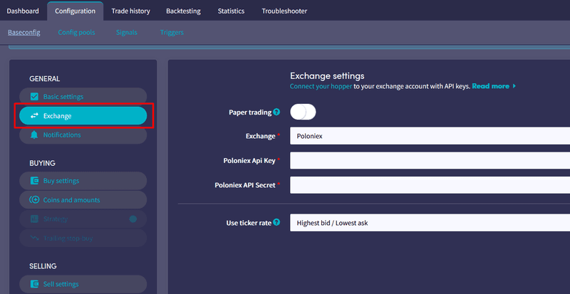 Configure yourself Configure yourself