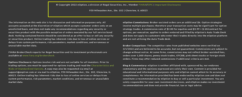 What are eOption regulations?
