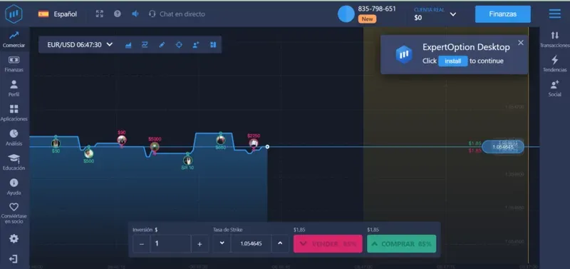 Expert Option in Argentina Trading Platform Expert Option in Argentina Trading Platform
