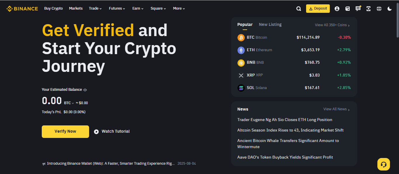 Binance Exchange Review 2025: Is Binance Safe for Crypto Trading?
