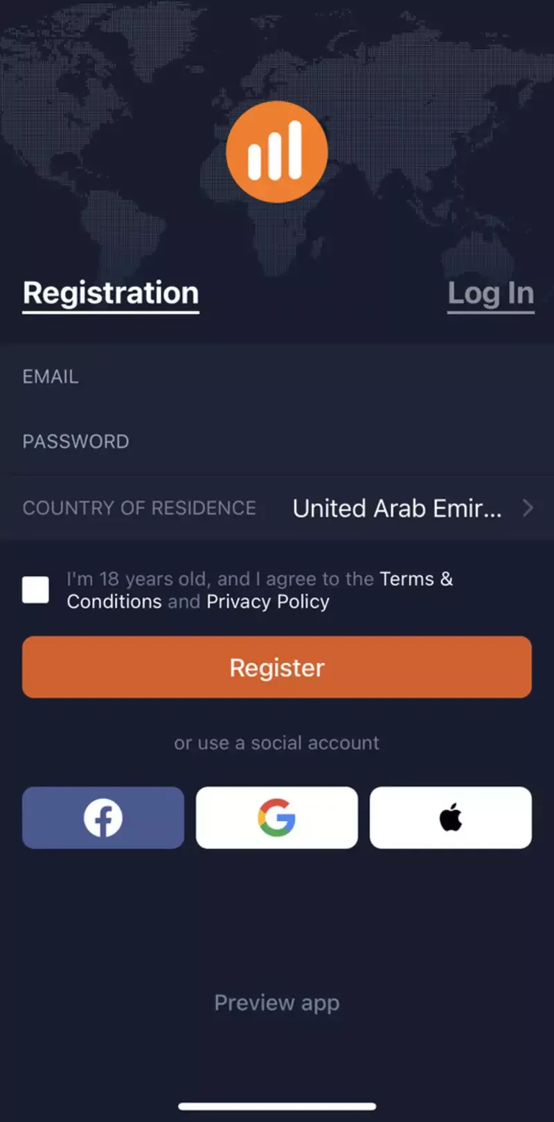 IQ Option in Argentina Mobile App IQ Option in Argentina Mobile App