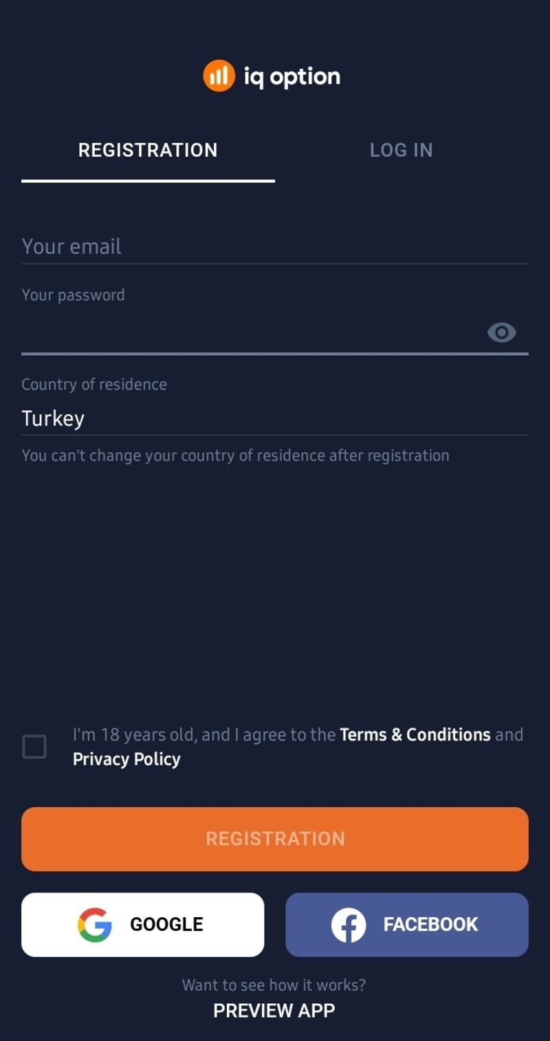 IQ Option Торгова платформа