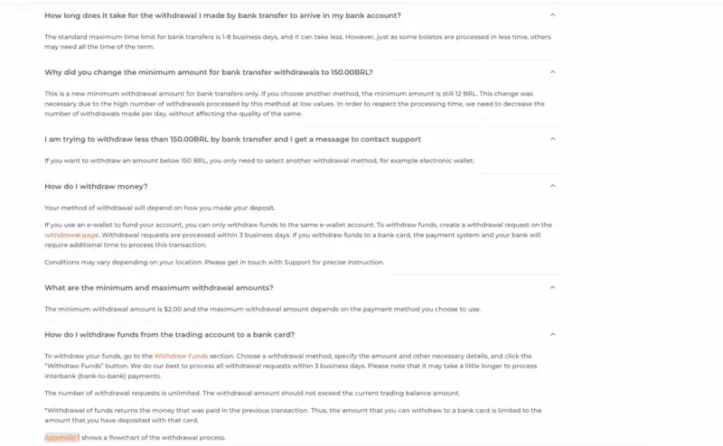 IQ Option Key withdrawal-related questions and answers IQ Option Key withdrawal-related questions and answers