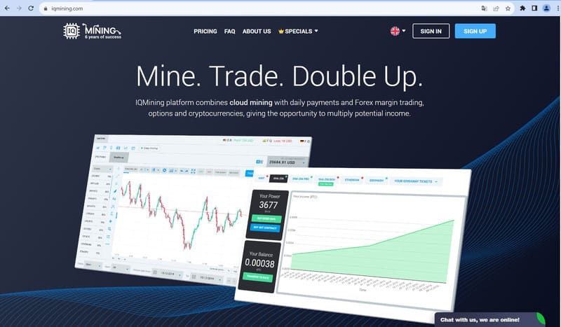 IQmining головна сторінка IQmining головна сторінка