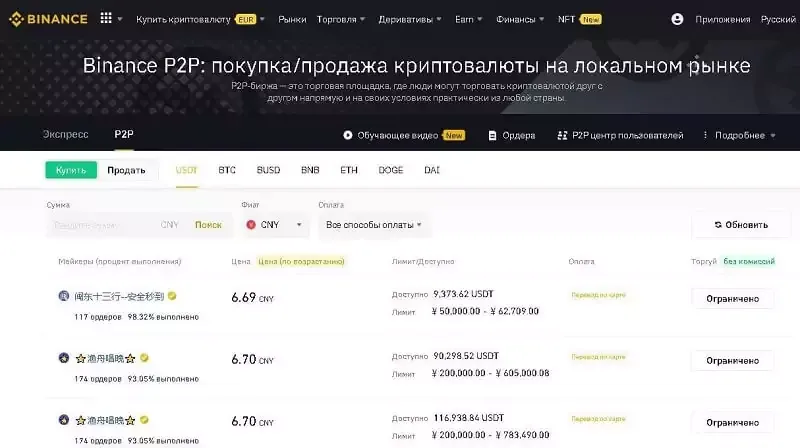 Що таке P2P Binance, як стати мерчантом?