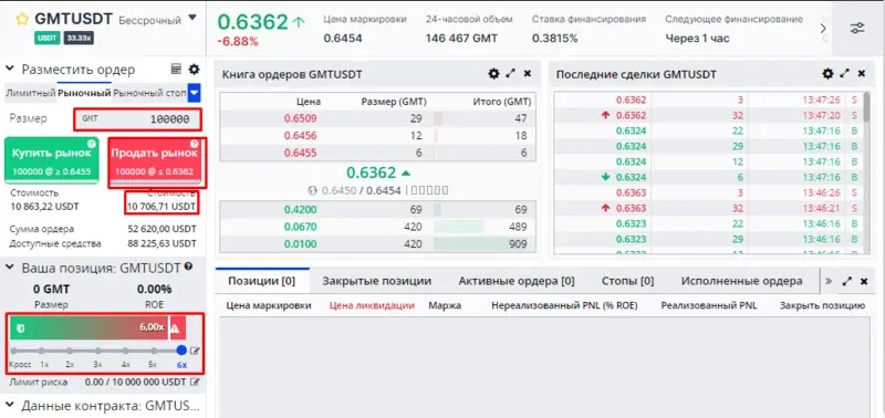 Как шортить на Bitmex?