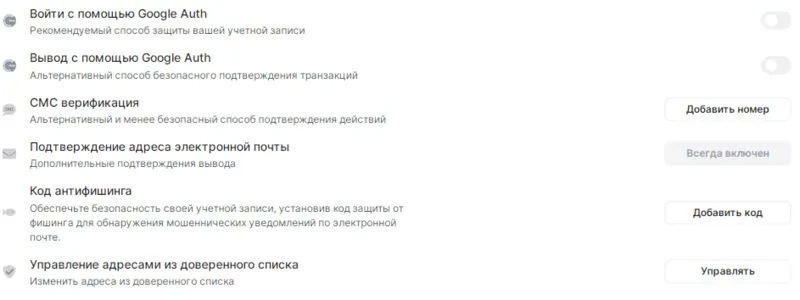 Заходи безпеки