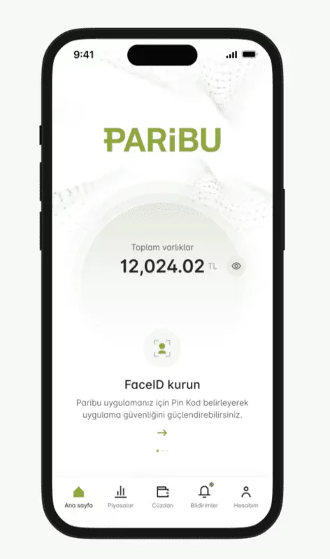 Мобільний додаток Paribu