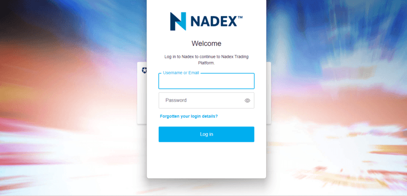 NADEX Процес реєстрації та верифікації