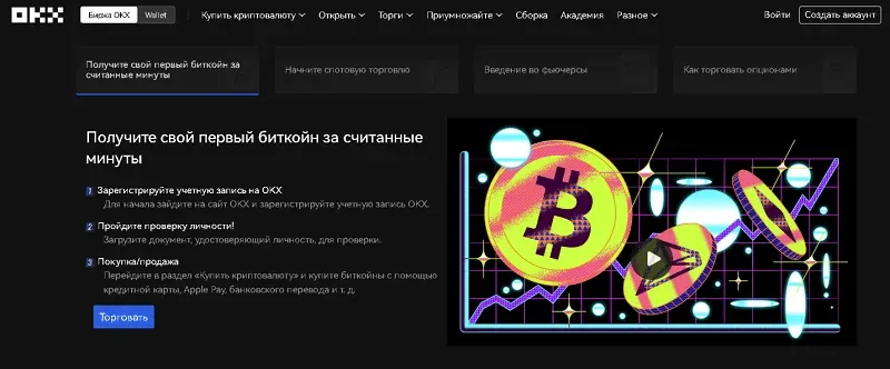 огляд біржі Okex