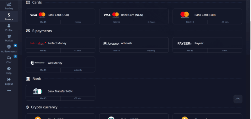 Депозит Pocket Option Депозит Pocket Option