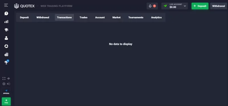 Quotex in Argentina Transaction Quotex in Argentina Transaction