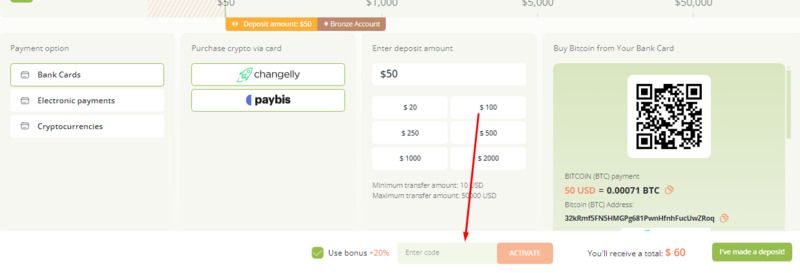 Use a promo code Use a promo code