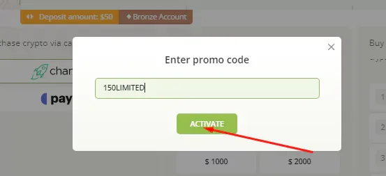 Raceoption activate promo