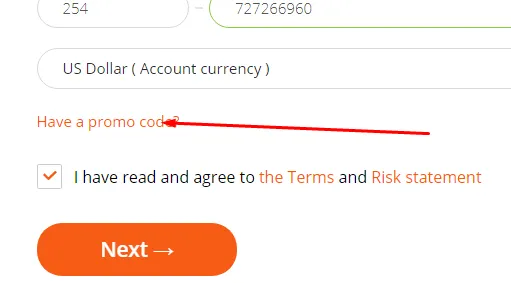Have a promo code?