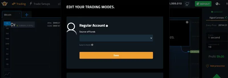 Regular Account Regular Account
